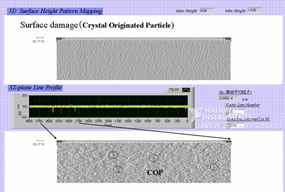A surface of Silicon Wafer
